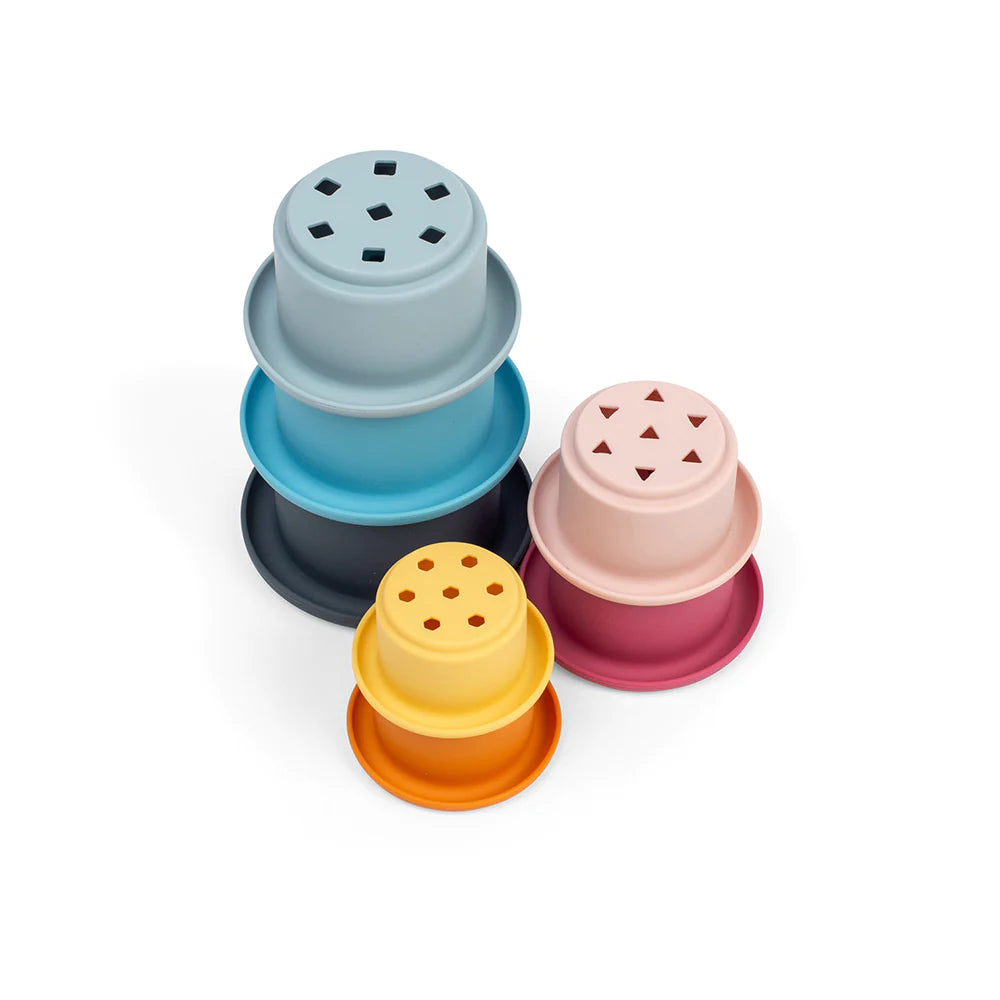 Bigjigs Simply Scandi Silicone Stacking Cups