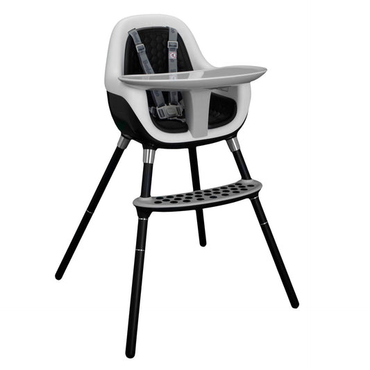 With an elegant design and all the practical features to make feeding time easy, the Bumbo® highchair offers adjustability and comfort for your developing child. The highchair is easy to assemble by hand, sturdy, lightweight and easy to clean.