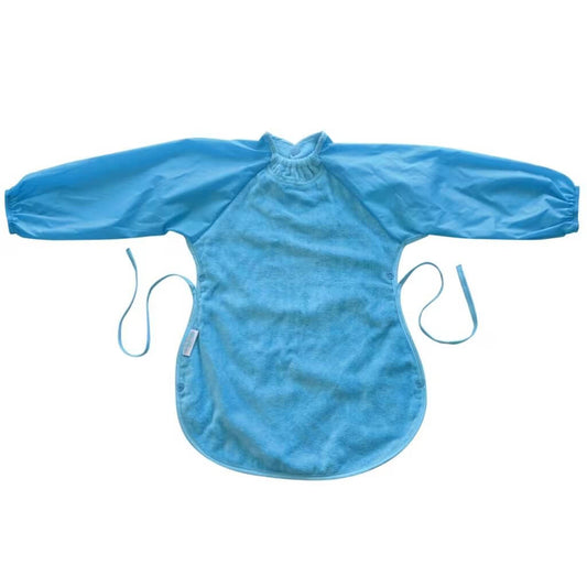 Silly Billyz Towel Messy Eater Bib (Aqua)