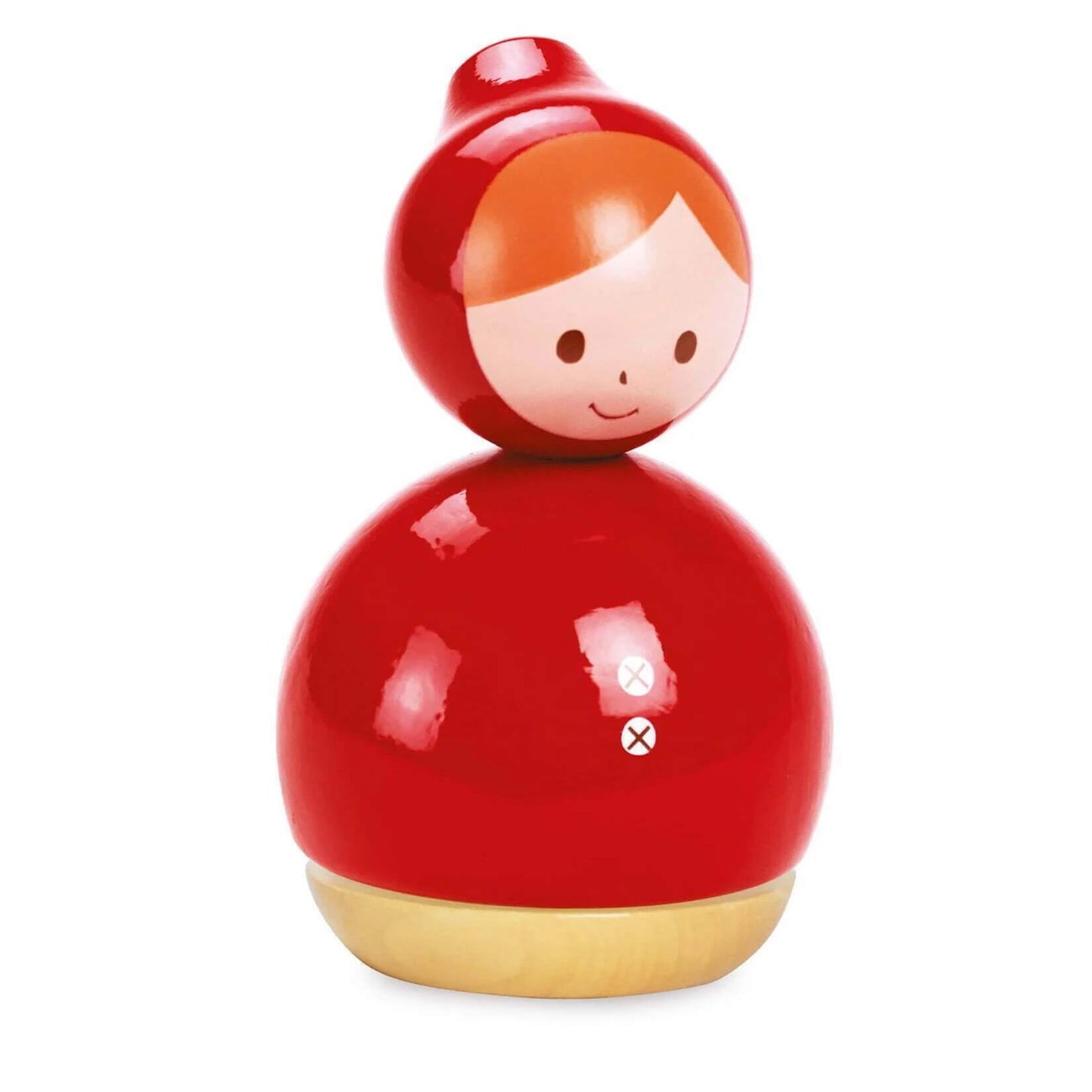 Vilac Red Riding Music Box made to help educate your child on the story of Little Red Riding Hood and also give them a sweet melody to sleep or relax to.