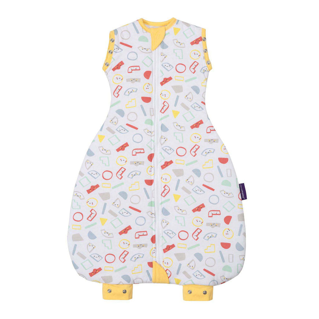 The Clevamama super soft baby sleeping bag comforts and grows with baby during and after the swaddling stage. It is made from 100% soft breathable cotton and is acknowledged by the International Hip Dysplasia Institute for its design which swaddles to waistline for a hip-healthy natural leg position.