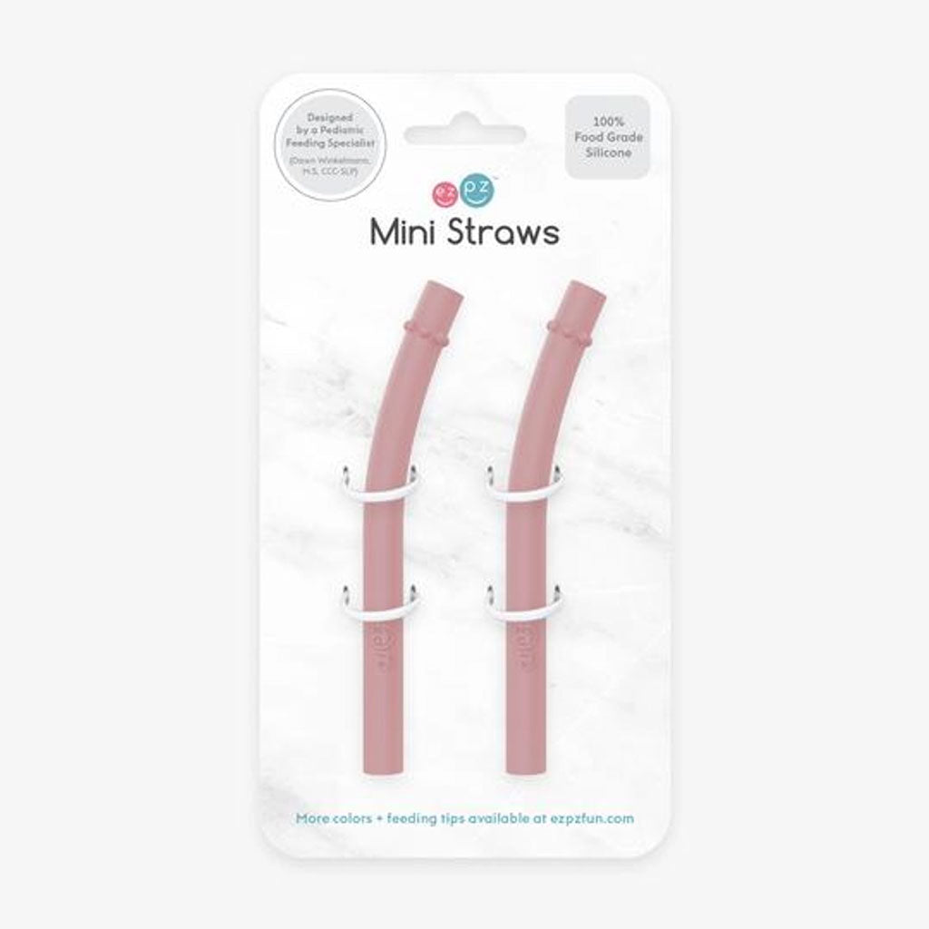 EzPz Mini Straw Replacement Pack (Blush)