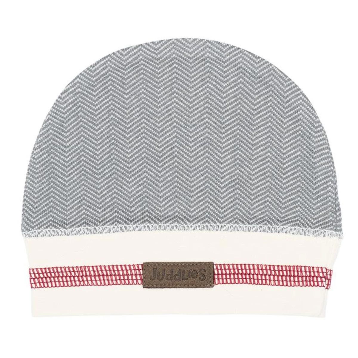 Juddlies Designs Cottage Collection 100% cotton baby hat. Fits from newborn to about 4 months.