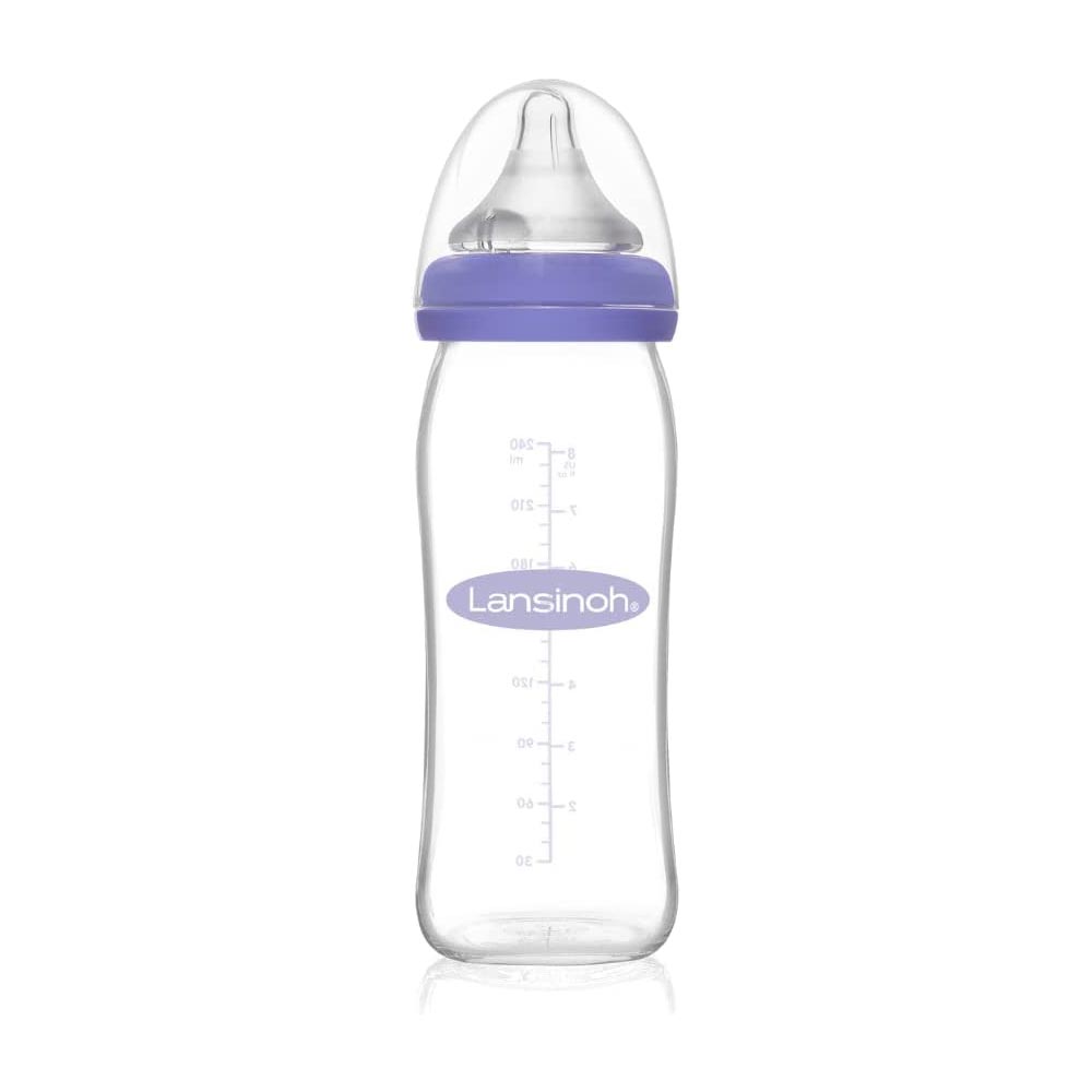 Lansinoh Glass Feeding Bottle (240ml)