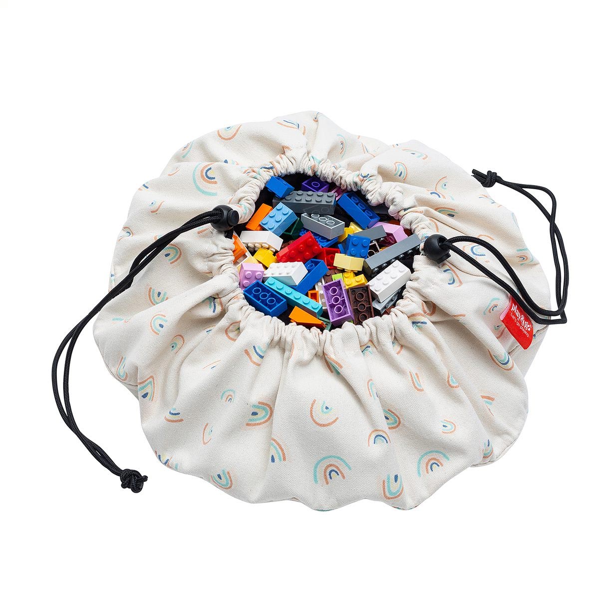 Play & Go Toy Storage Bag (Mini) Rainbow