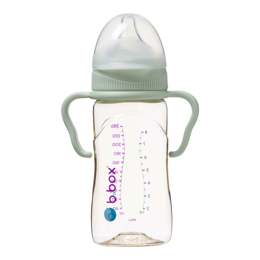 b.box Baby Bottle Handles - 2pk (Sage)