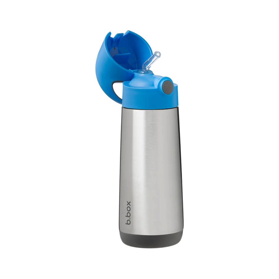 b.box Insulated Drink Bottle - 500ml (Blue Slate)