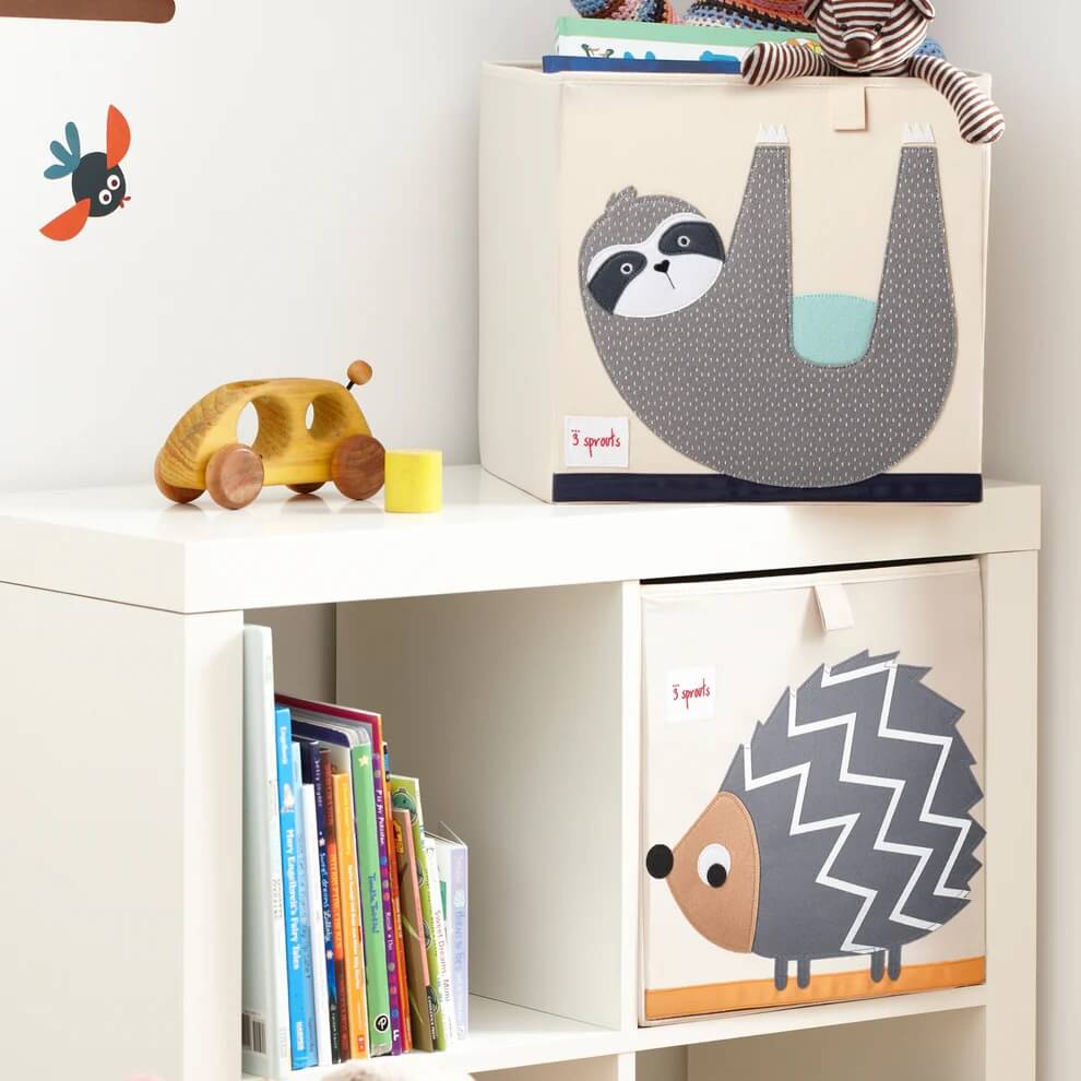 3 Sprouts Storage Box (Sloth)