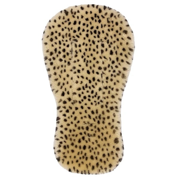 Baa Baby Sheepskin Buggy Style Liner - Shorn (Leopard)