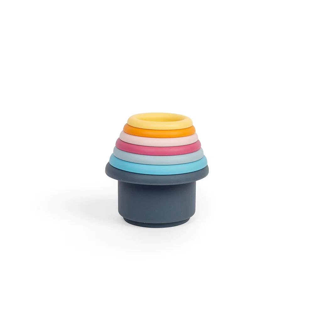 Bigjigs Simply Scandi Silicone Stacking Cups