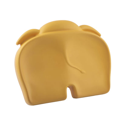 Bumbo Elipad in Mimosa Yellow, showing ergonomic kneeling support design.