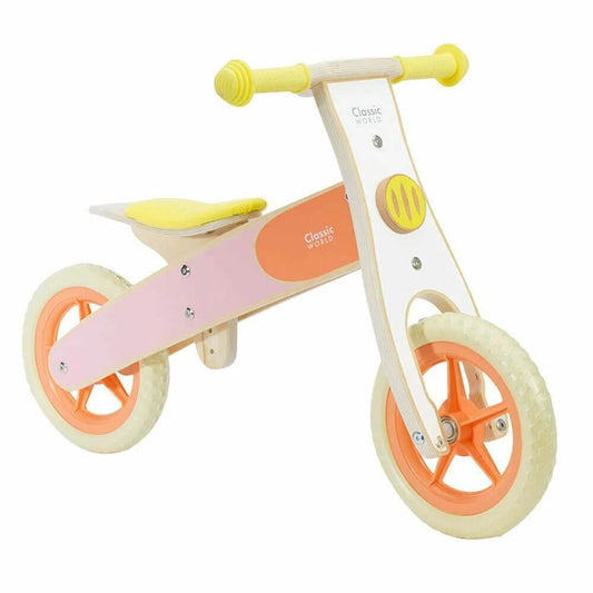 Wooden balance bike for toddlers. Suitable for 2 years+