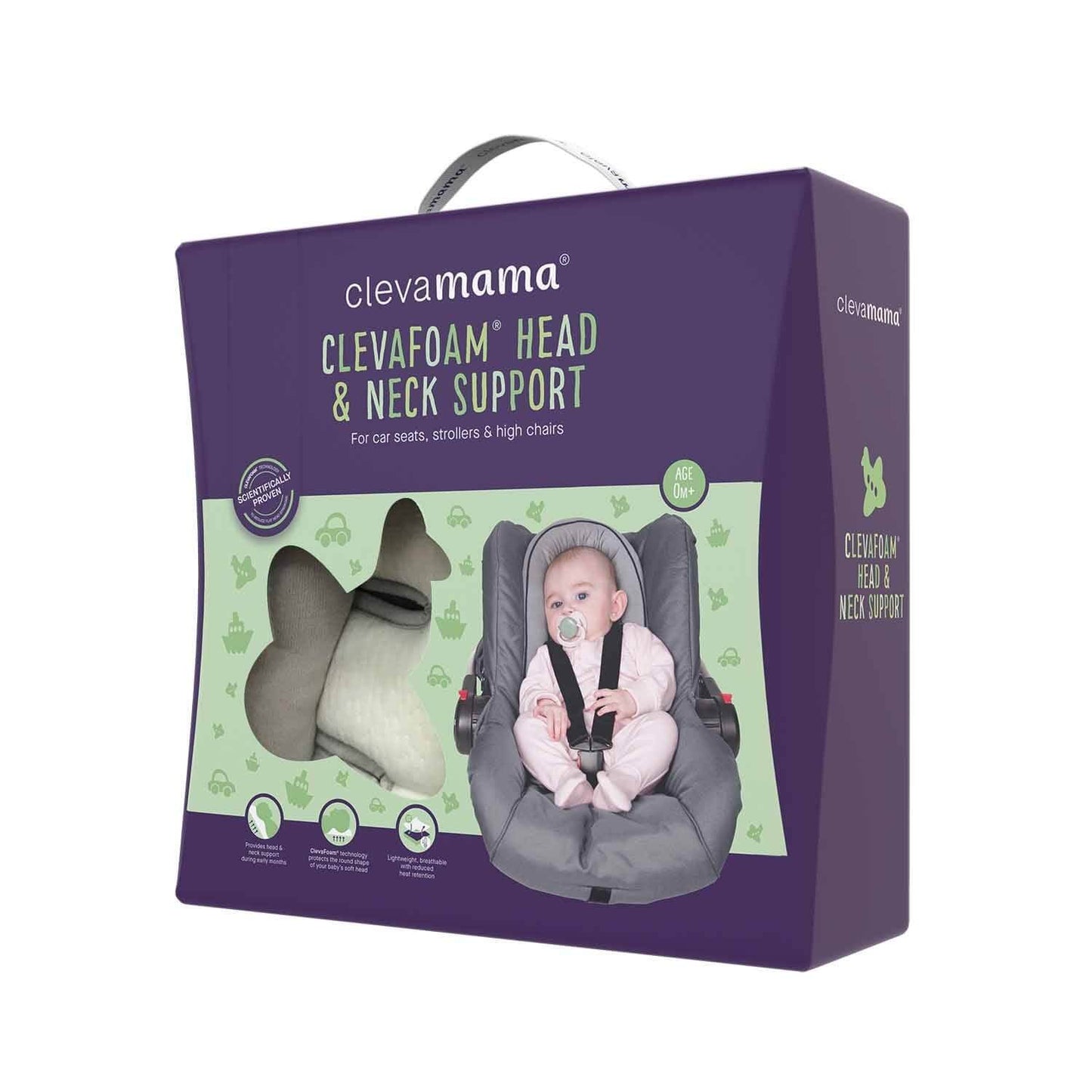 Clevamama ClevaFoam® Baby Head & Neck Support