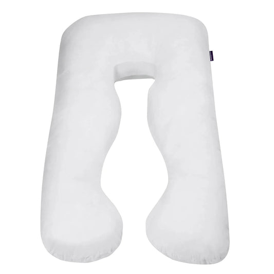 Total body support from head & back to bump & knees. Ergonomically designed to help combat fatigue & reflux. Helps to reduce the discomfort caused by SPD. 
