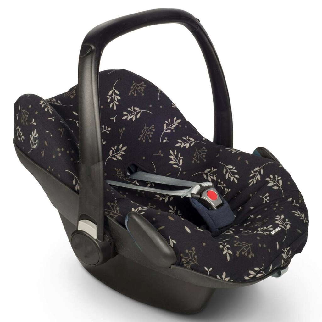 The Dooky Car Seat Cover adds a touch of fashion and freshness to your baby's car seat. In just seconds, you can transform the look of the car seat and provide a soft and comfortable ride for your little one.