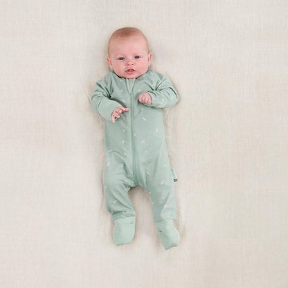 ErgoPouch Long Sleeve Layer Babygrow- 0.2 Tog (Sage)