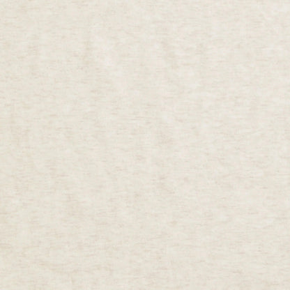 Close-up of oatmeal jersey fabric showing its soft, natural texture from the babygrow design.