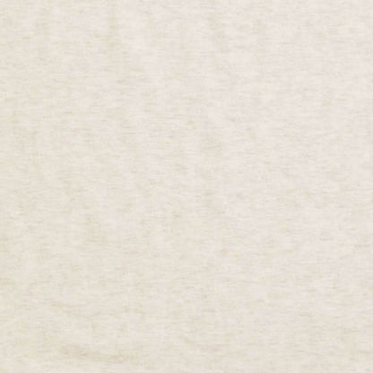 Close-up fabric swatch of the soft, organic oatmeal-coloured ErgoPouch Winter 2.5 tog cocoon swaddle bag.