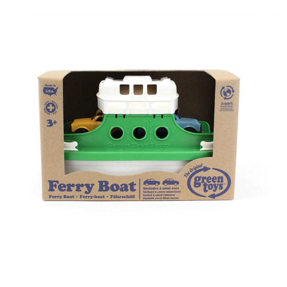 Green Toys Ferry Boat with Cars (Green)