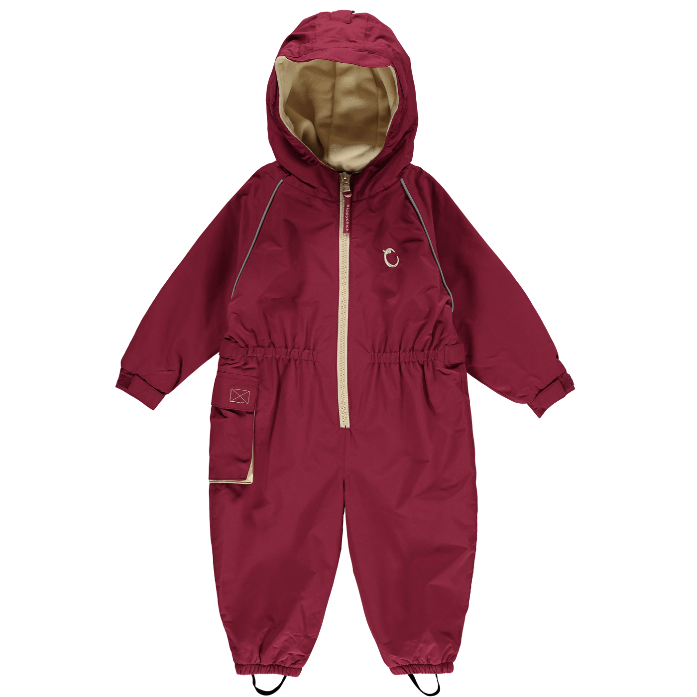 The Hippychick toddler waterproof suit is fleece lined and has been designed to be completely windproof and breathable, ensuring complete comfort and protection in all weathers. 