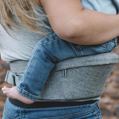 Hippychick Hipseat Baby Carrier (Denim Grey)