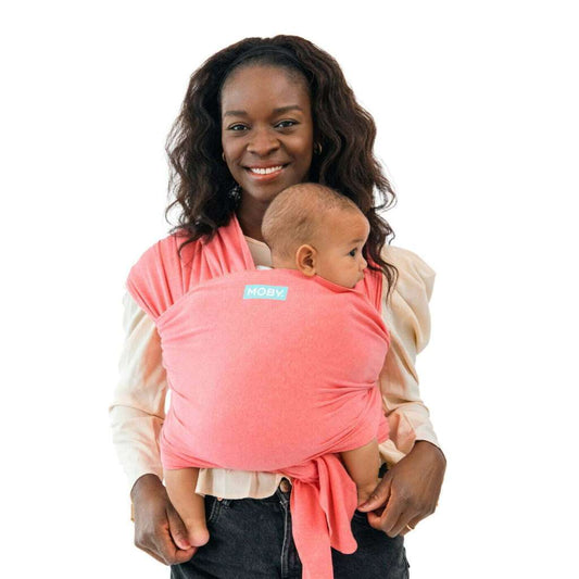 The Moby Elements wrap is a baby carrier designed to provide comfort, flexibility, and support for both babies and parents.