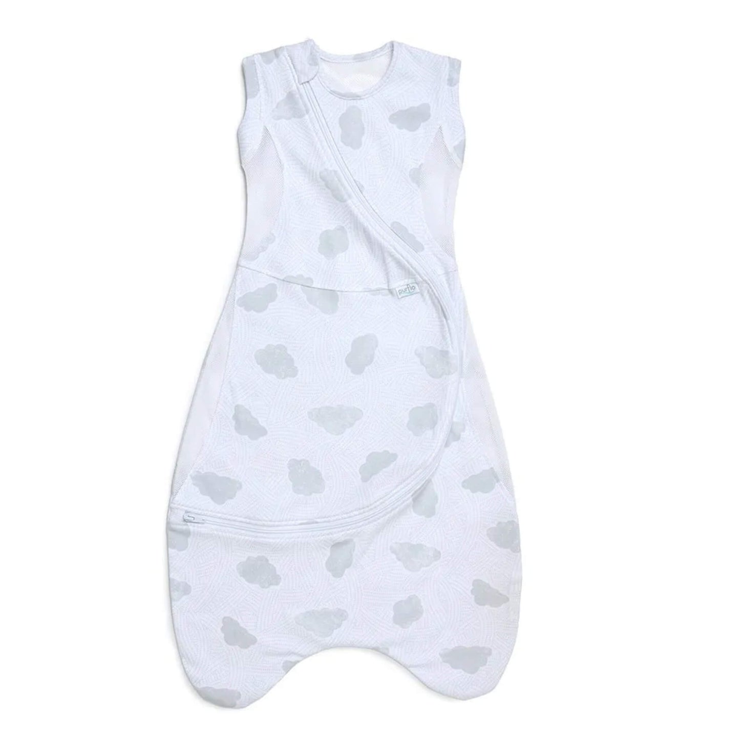 Purflo Cuddle to Sleep Bag - 0.5 Tog (Cotton Clouds)
