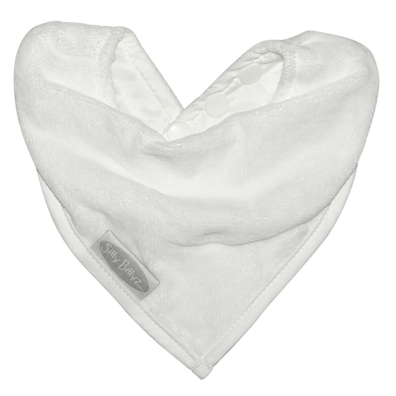 Silly Billyz Towel Bandana Bibs are the perfect all-day bib! Super absorbent, with a waterproof membrane, these bibs are perfect for teething tots.