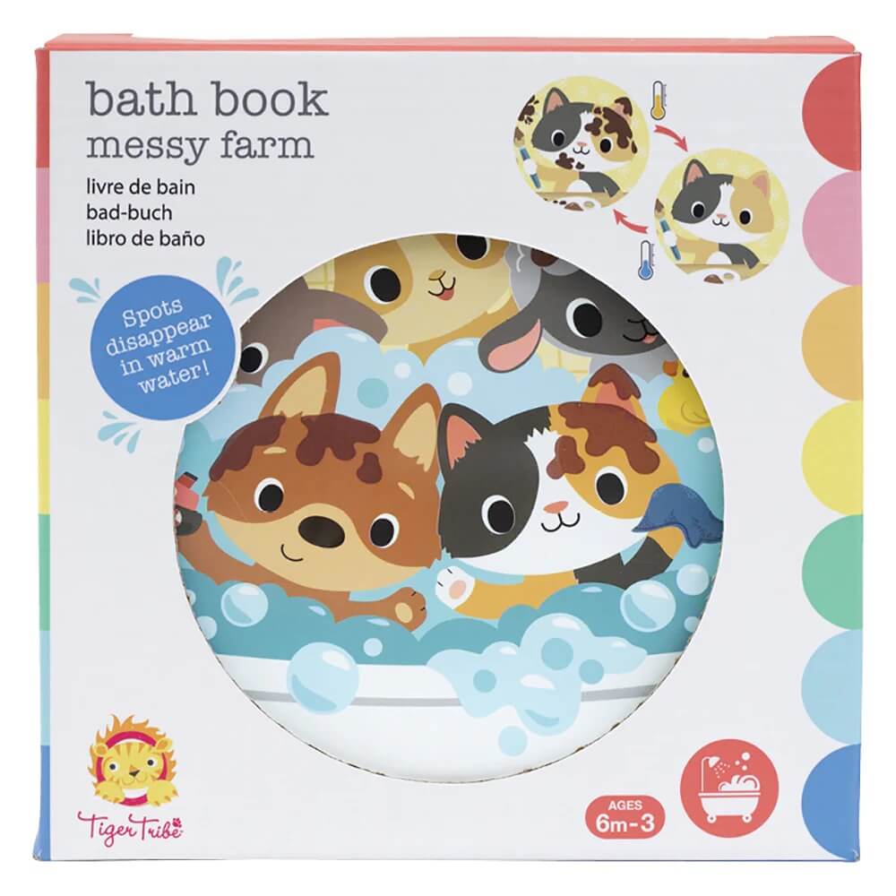 Tiger Tribe Bath Book (Messy Farm)