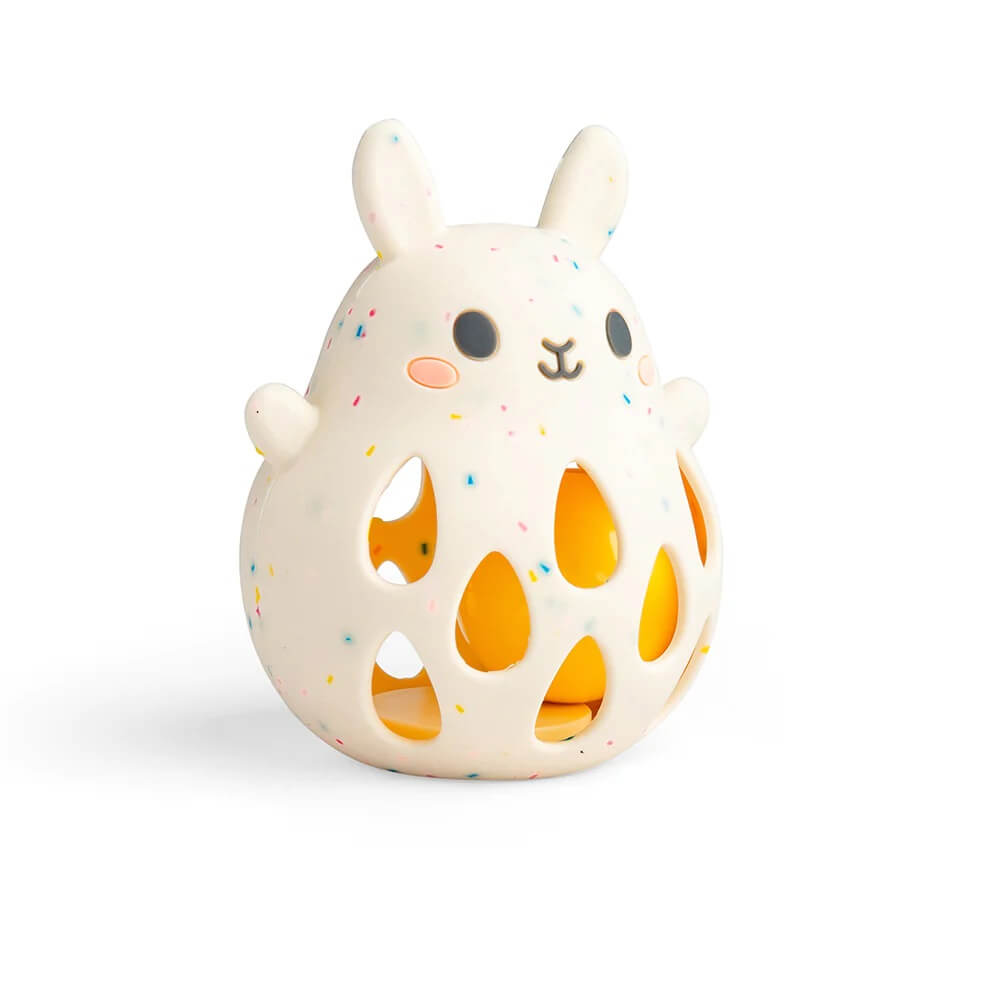 Tiger Tribe Silicone Rattle (Bunny)