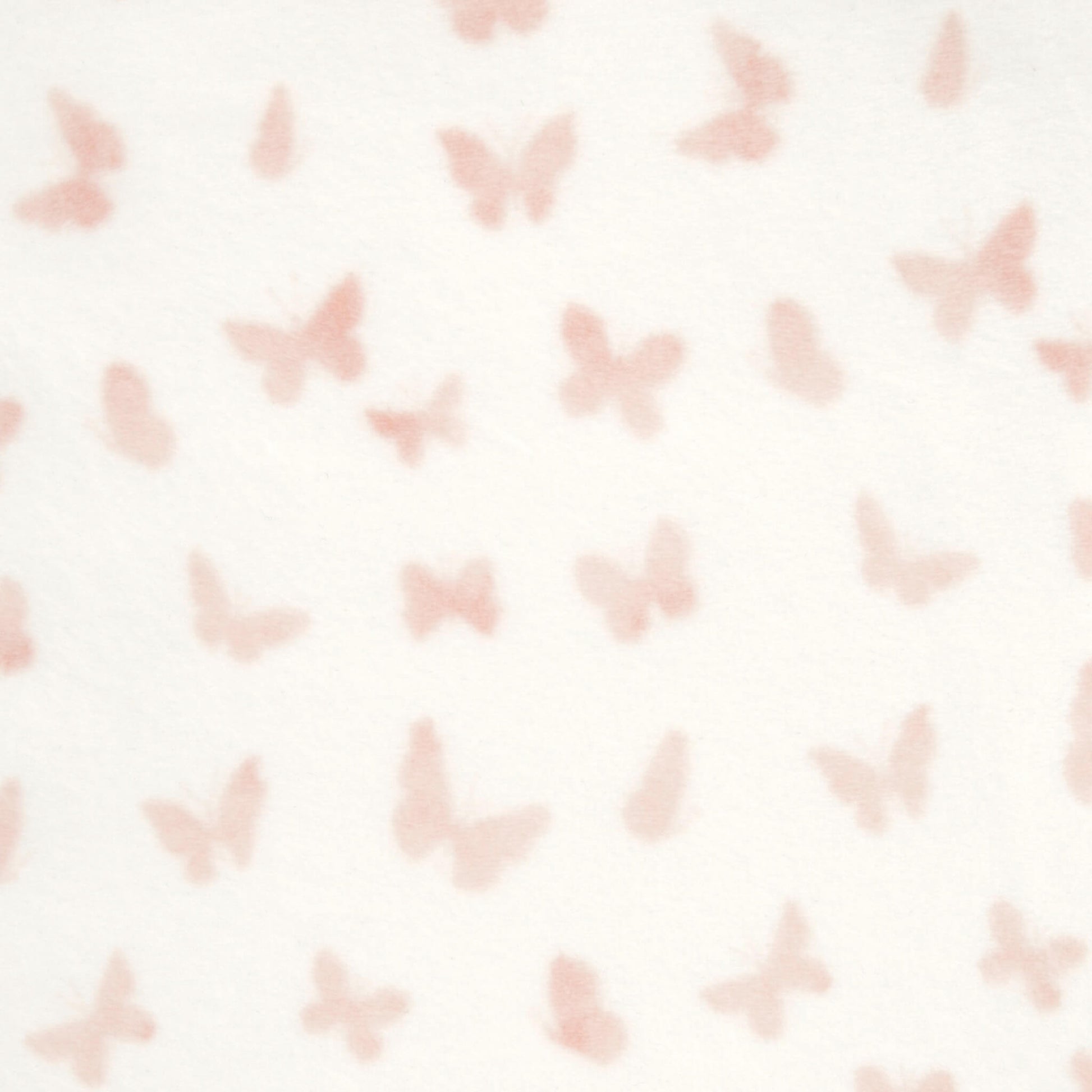 Close-up of the butterfly-print swaddle from the aden + anais Essentials Garden swaddle 3-pack.