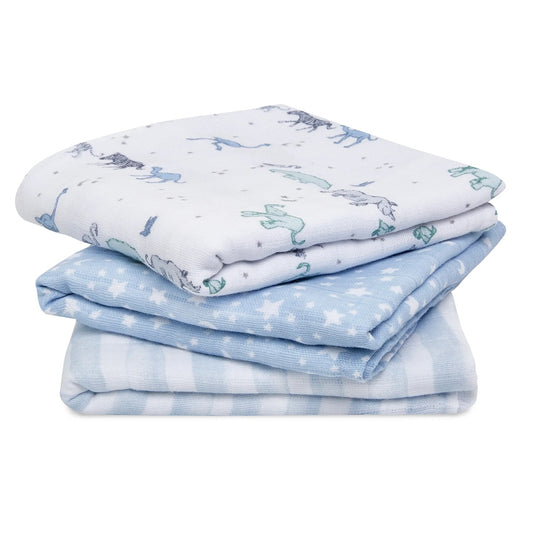 Aden and anais baby muslin squares are both breathable and absorbent, and the perfect selection for a luxurious baby security blanket that always makes a statement. Consciously crafted from 100% cotton muslin fabric, muslin cloths that offers you an array of multi-purpose functionality.