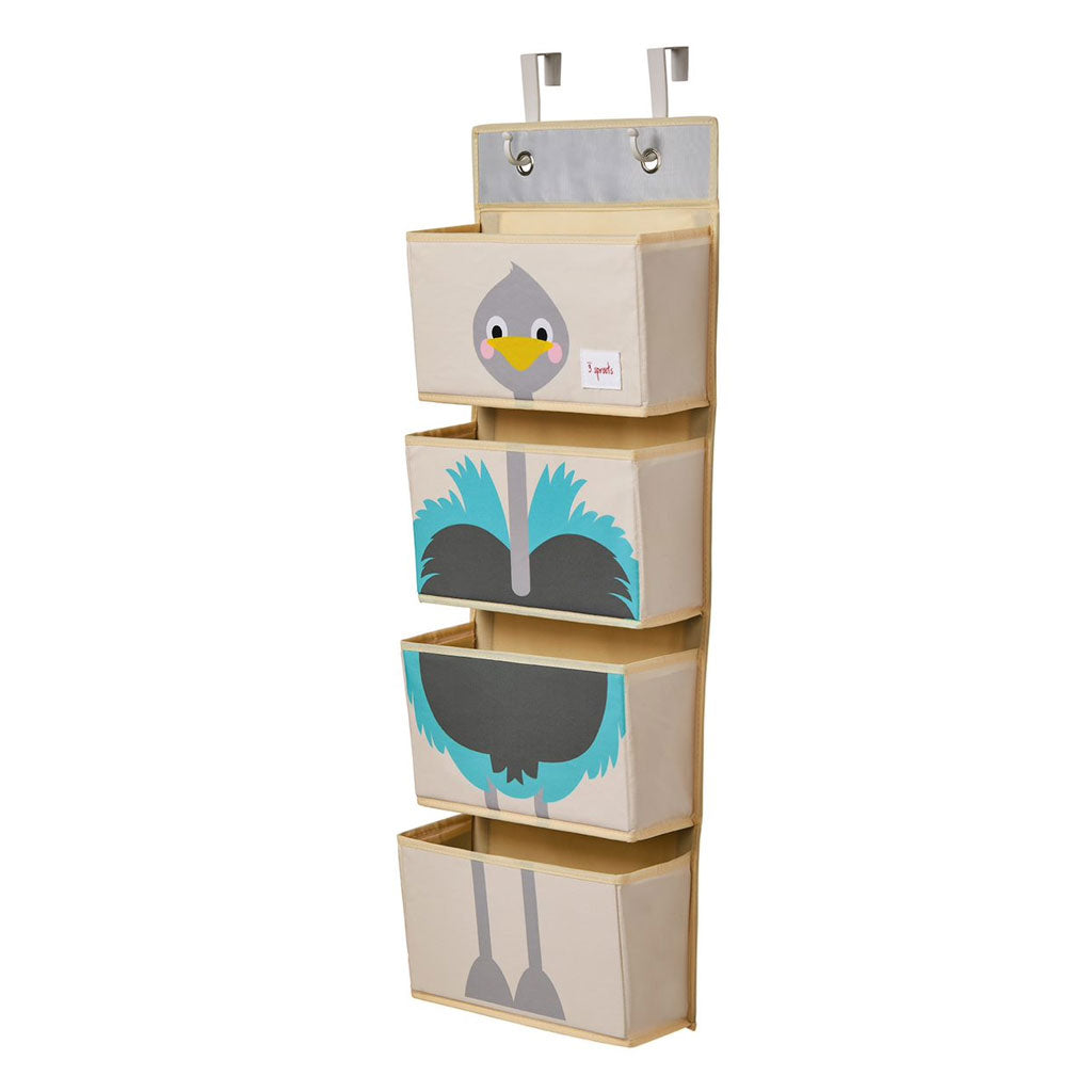 3 Sprouts Hanging Wall Organiser (Ostrich)
