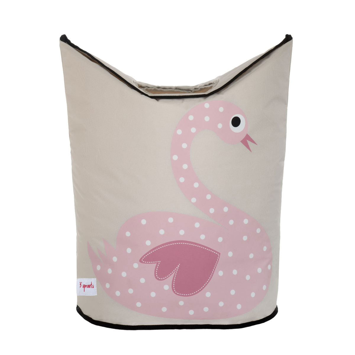 3 Sprouts Laundry Hamper (Swan)