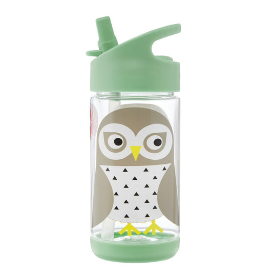 The 3 Sprouts Water Bottle is a must have for your child's lunch bag. Made from Tritan, a high-quality plastic, each water bottle holds up to 12 fluid ounces.