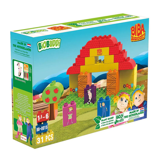 The educational blocks will stimulate curiosity and are specially developed for little hands. The blocks will improve your little one’s motor, creative and cognitive skills. Kids practice lasting life skills through play and creativity. With this set you as a parent find out how toy blocks support your little one’s developmental milestones, like learning colours, shapes and a lot more.