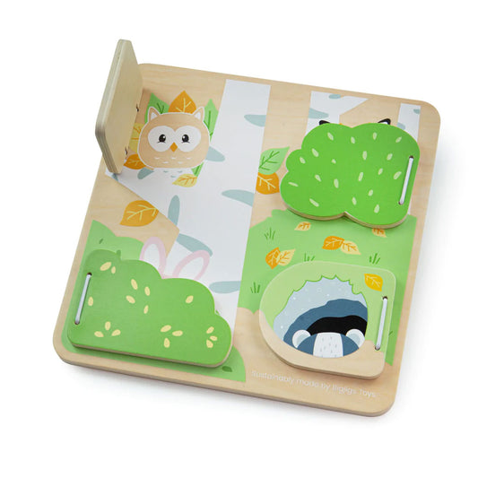 There’s lots of forest fun to be had with this adorable BigJigs FSC Woodland Animal Puzzle. This unique wooden puzzle is made from sustainable, responsibly sourced wood from FSC Certified forests.