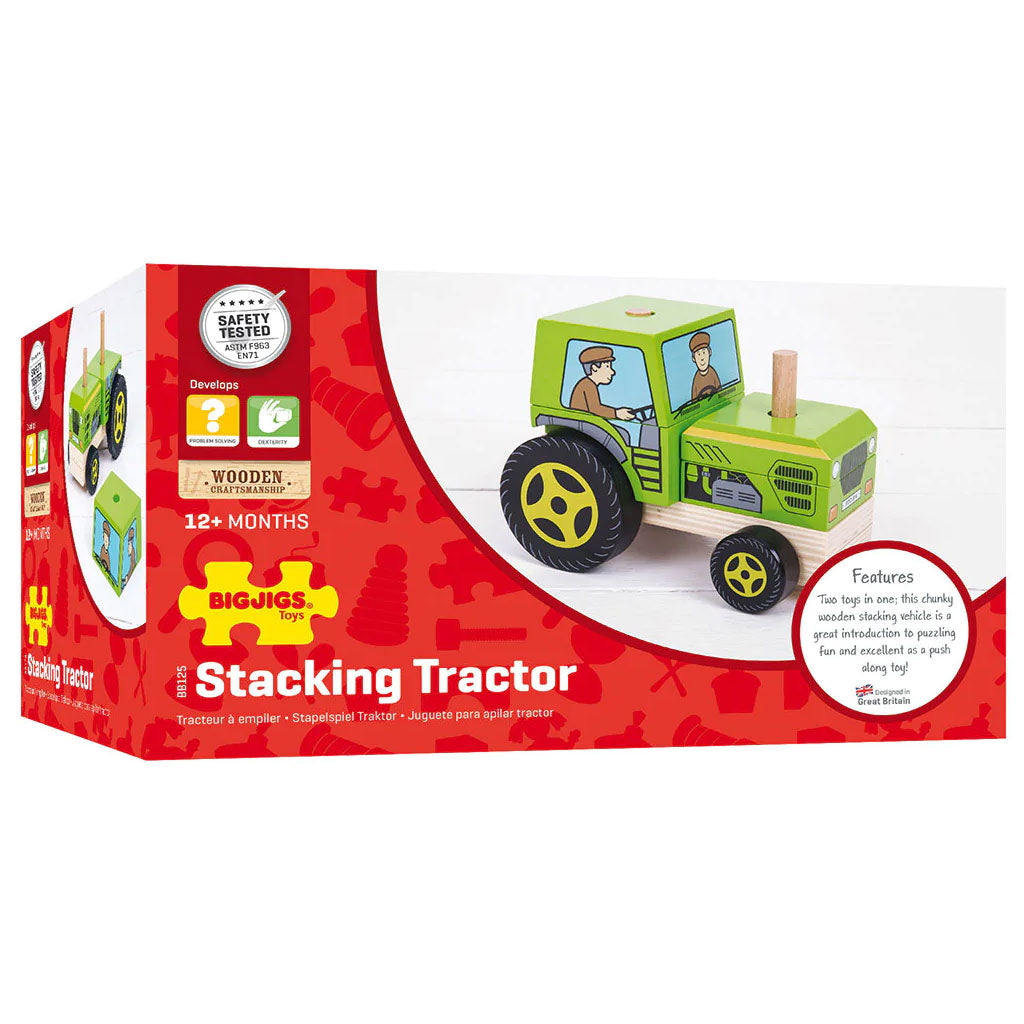 Bigjigs Stacking Tractor