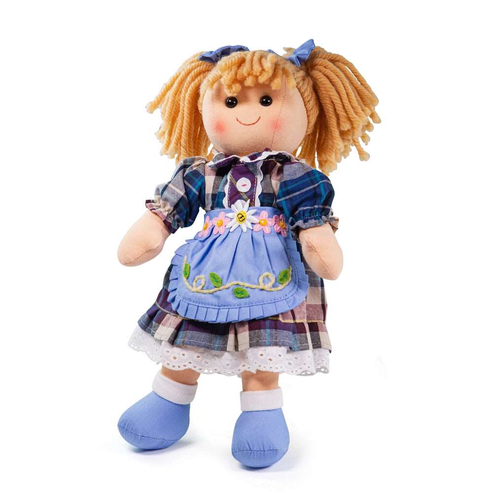 Bigjigs Ragdoll for children of all ages. Designed to help to inspire creative role play sessions and develop a real sense of companionship.