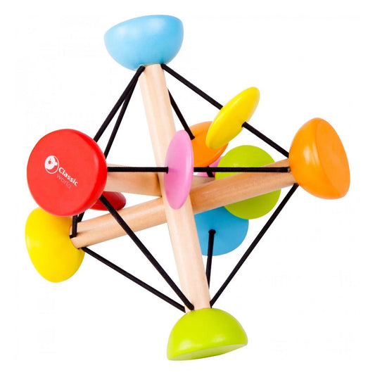 This Classic World magic ball features a range of colours and can be stretched and compressed. Excellent for stimulating imagination, colour and shape recognition and helps to develop motor skills.