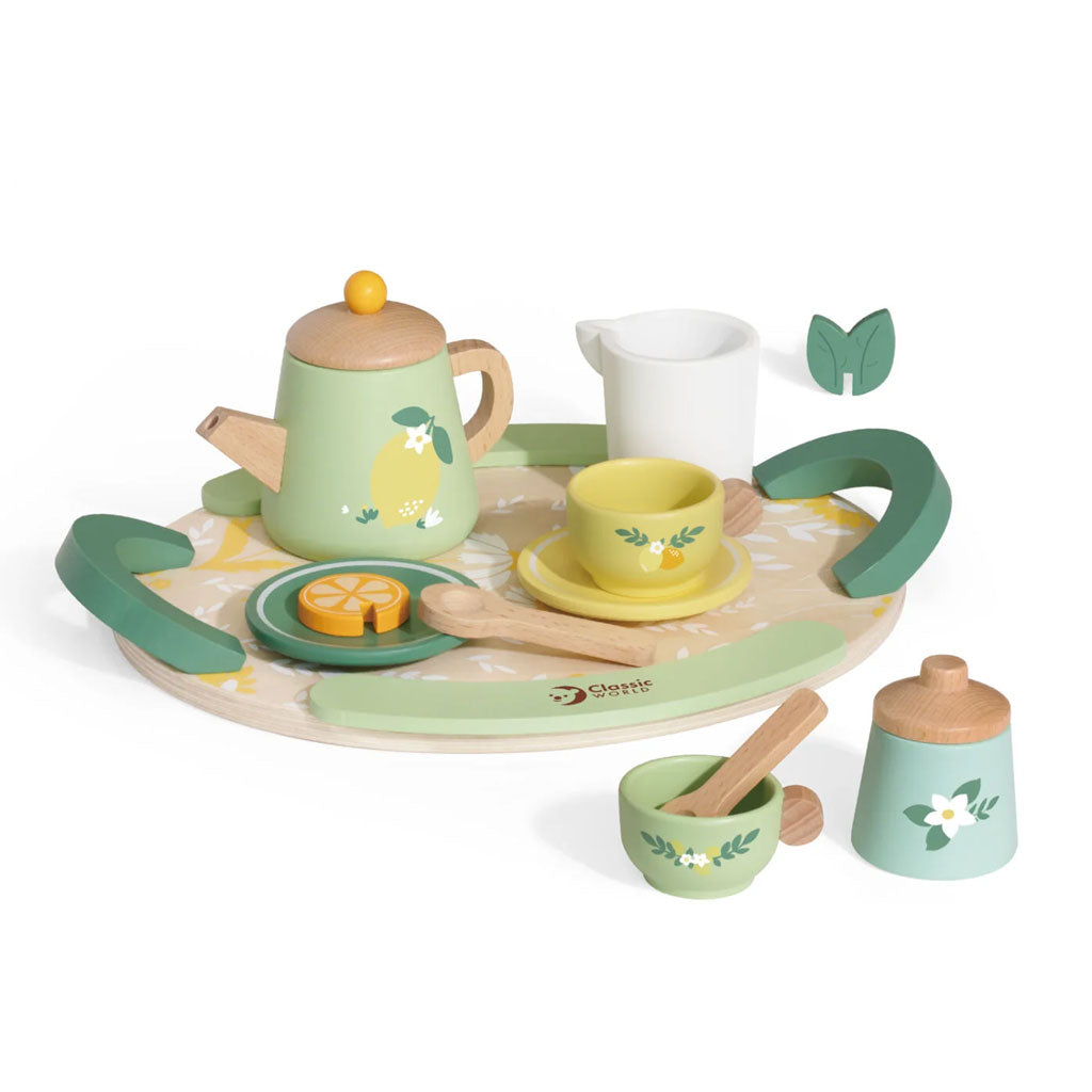 This Vintage Afternoon Tea Set is a brilliant toy to have at a playdate between friends as they can let their imagination take them to a real tea party. This makes it a great gift as it is beautiful to look at and easily portable.  This Classic World set includes two sets of tea cups and plates, a teapot, two flavours of tea and all the right accessories to make a lovely cup of tea.