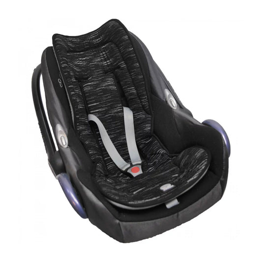soft and comfortable inlay, ideal for strollers, buggies and car seats. The liner is completely universal, fitting almost all brands and models. The liner is made from luxurious memory foam.