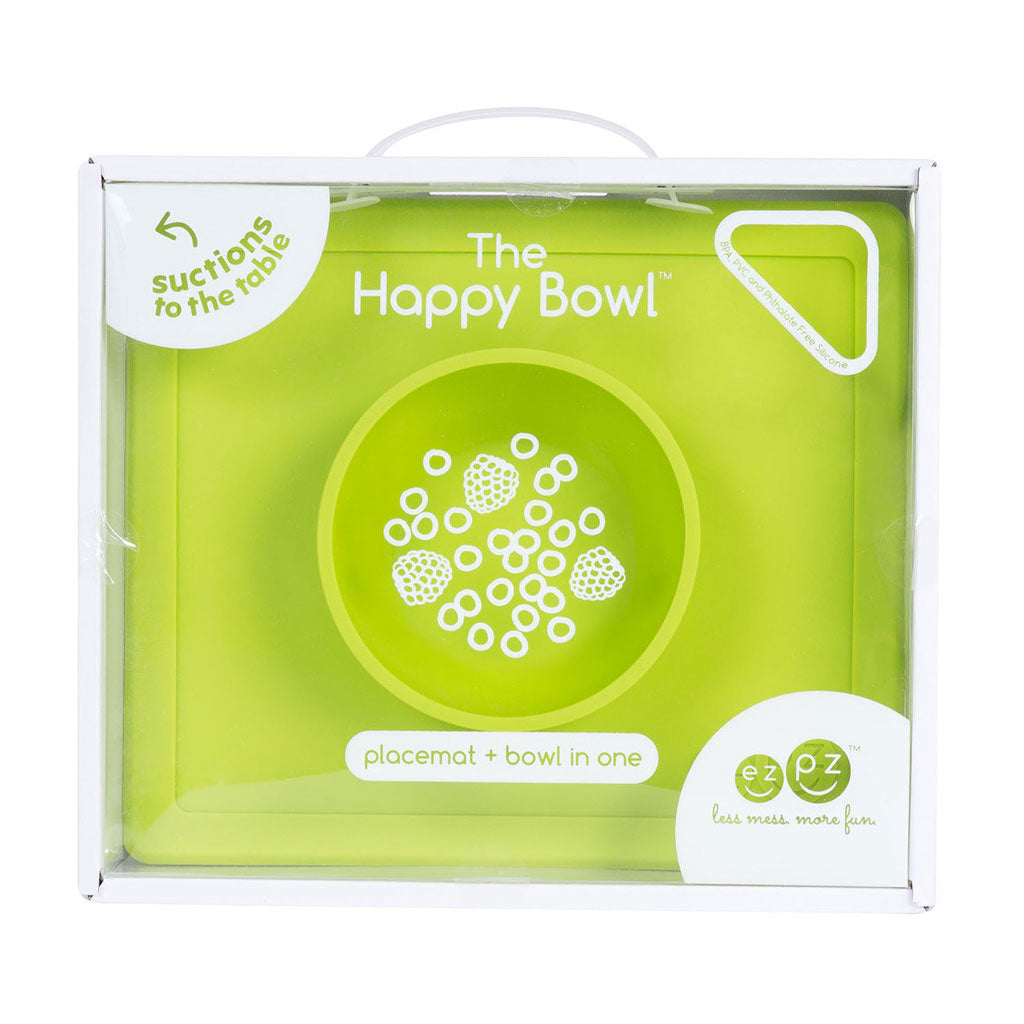 EzPz Happy Bowl (Lime)