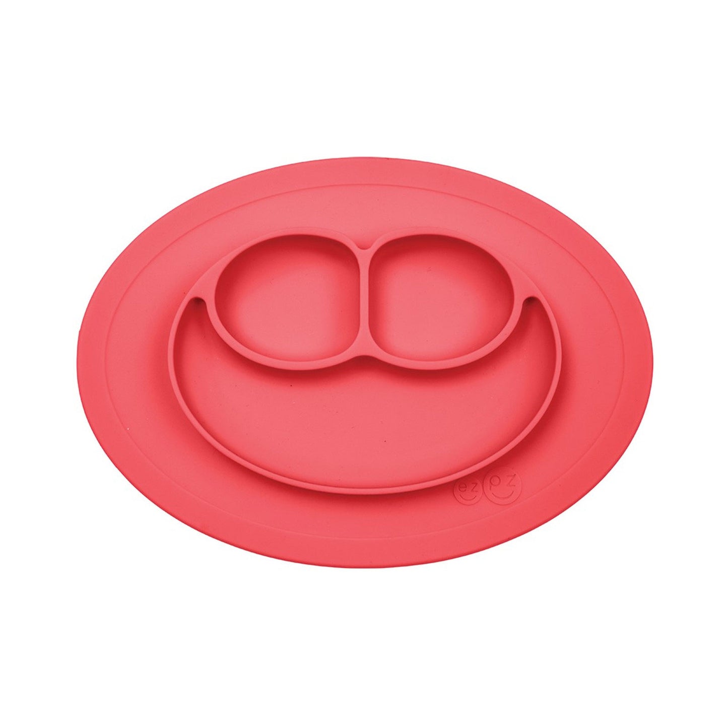 The EzPz Mini Mat is an all-in-one silicone placemat and plate that suctions to the table.