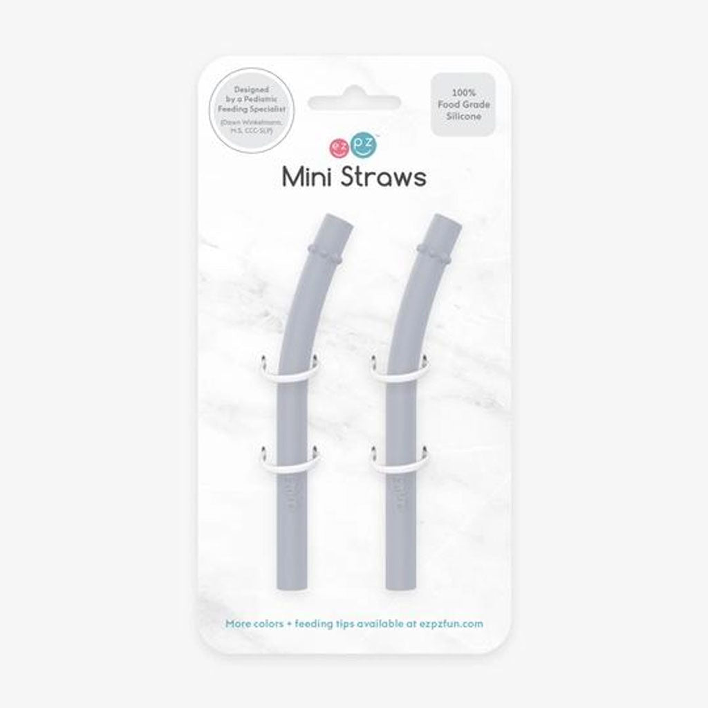 EzPz Mini Straw Replacement Pack (Pewter)