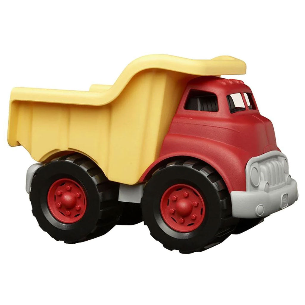 Need help hauling a big load while helping save the planet? The Green Toys Dump Truck is ready to get working. Made from 100% recycled plastic milk containers, this really is the most energy efficient vehicle on this or any planet. The super cool eco-design has a workable dumper and no metal axles.
