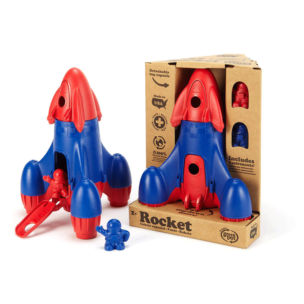 Green Toys Rocket (Red Top)
