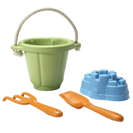 The bucket, spade, rake, and sandcastle mould are lightweight and are perfectly sized for little hands. The recycled material is extremely durable and can withstand years of sand and water fun. Kids sand toys are a great way to develop youngsters’ dexterity and coordination skills.