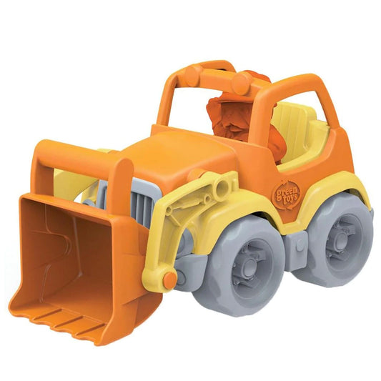 The scooper truck can be used in a sand pit, in the playroom or garden. These sustainable truck toys are just right for little hands and can easily be transported.
