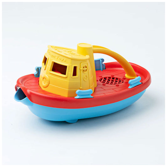 Green Toys Tugboat (Yellow Top)